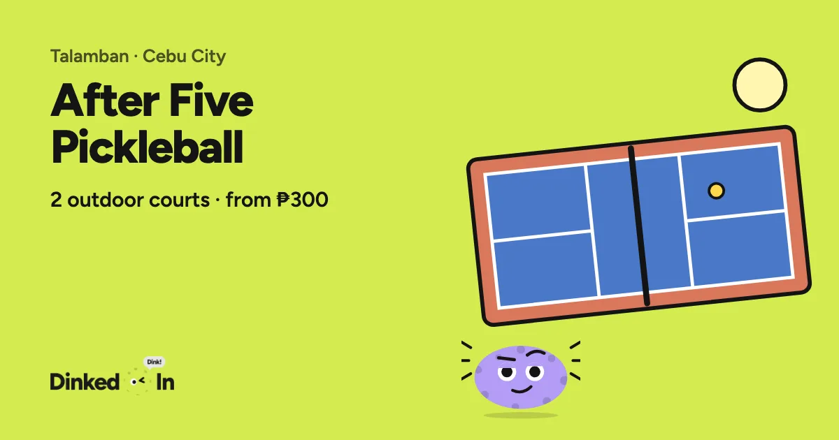 Illustration of After Five Pickleball: Outdoor, 2 courts