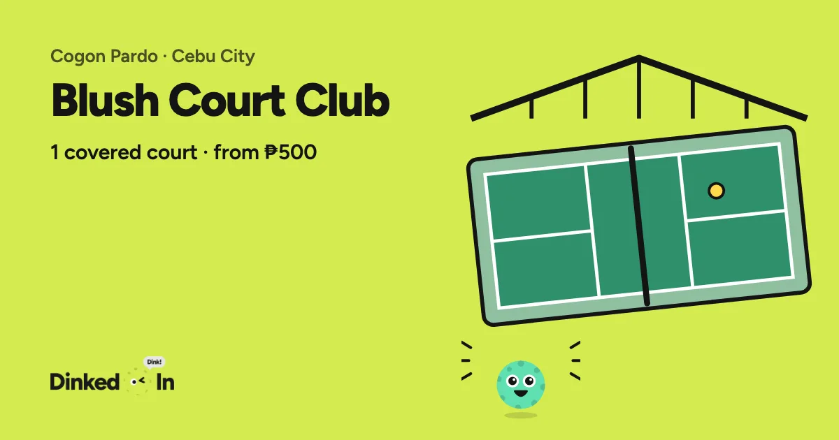 Illustration of Blush Court Club: Covered, 1 courts