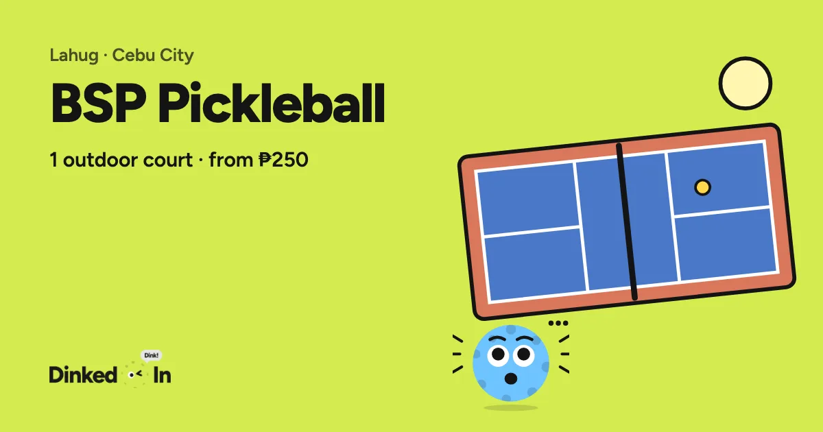 Illustration of BSP Pickleball: Outdoor, 1 courts
