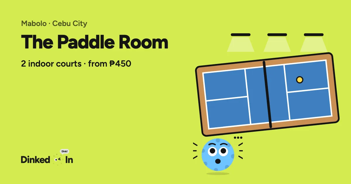 Illustration of The Paddle Room: Indoor, 2 courts