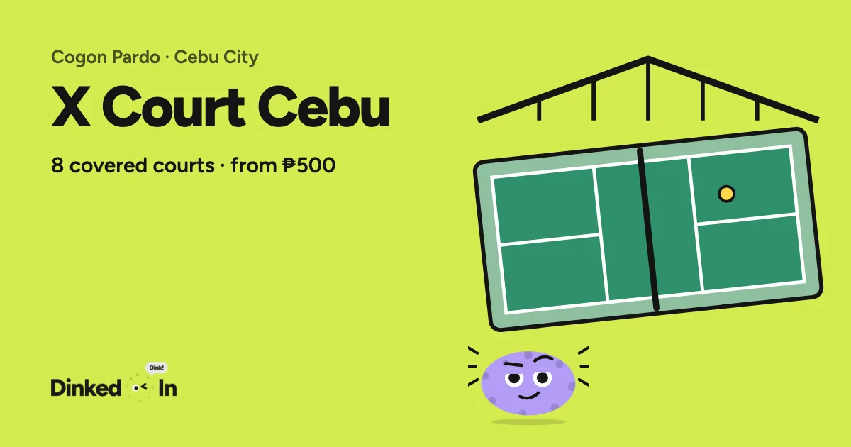 Illustration of X Court Cebu: Covered, 8 courts
