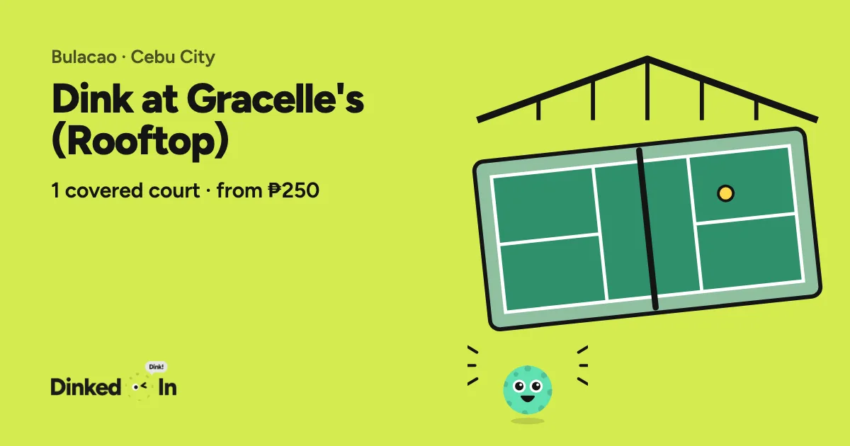 Illustration of Dink at Gracelle's (Rooftop): Covered, 1 courts