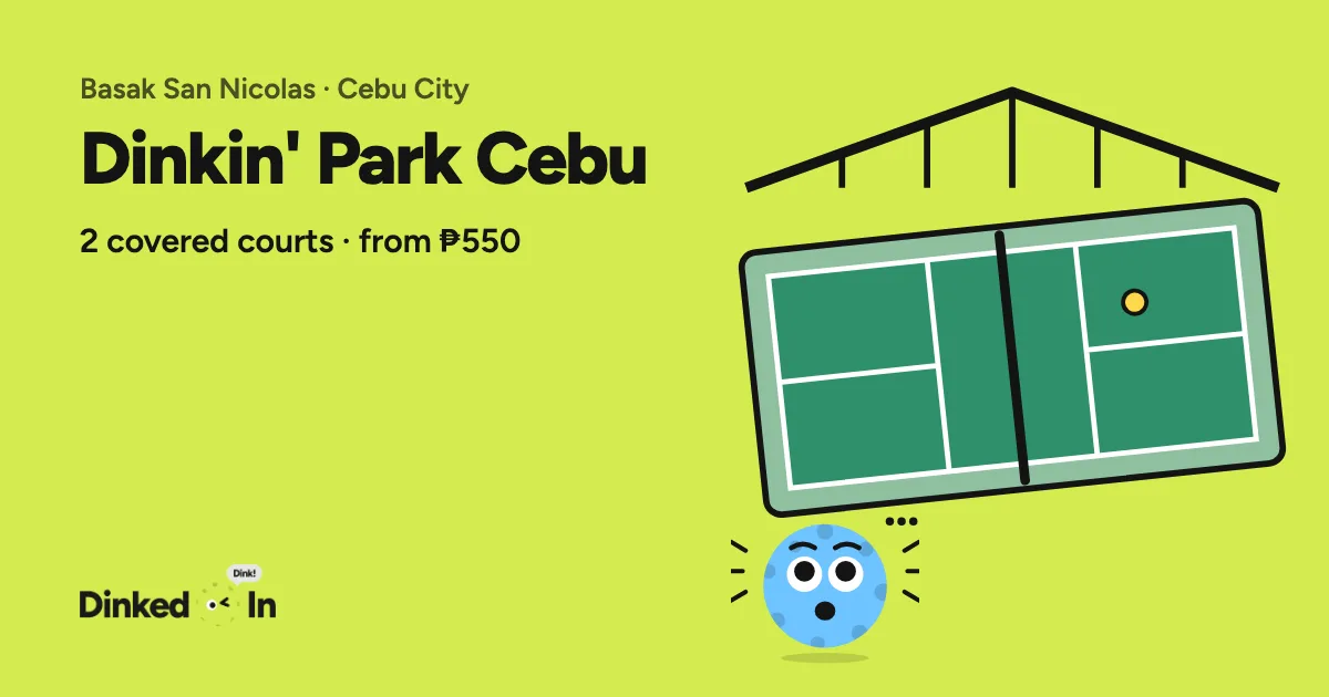 Illustration of Dinkin' Park Cebu: Covered, 2 courts