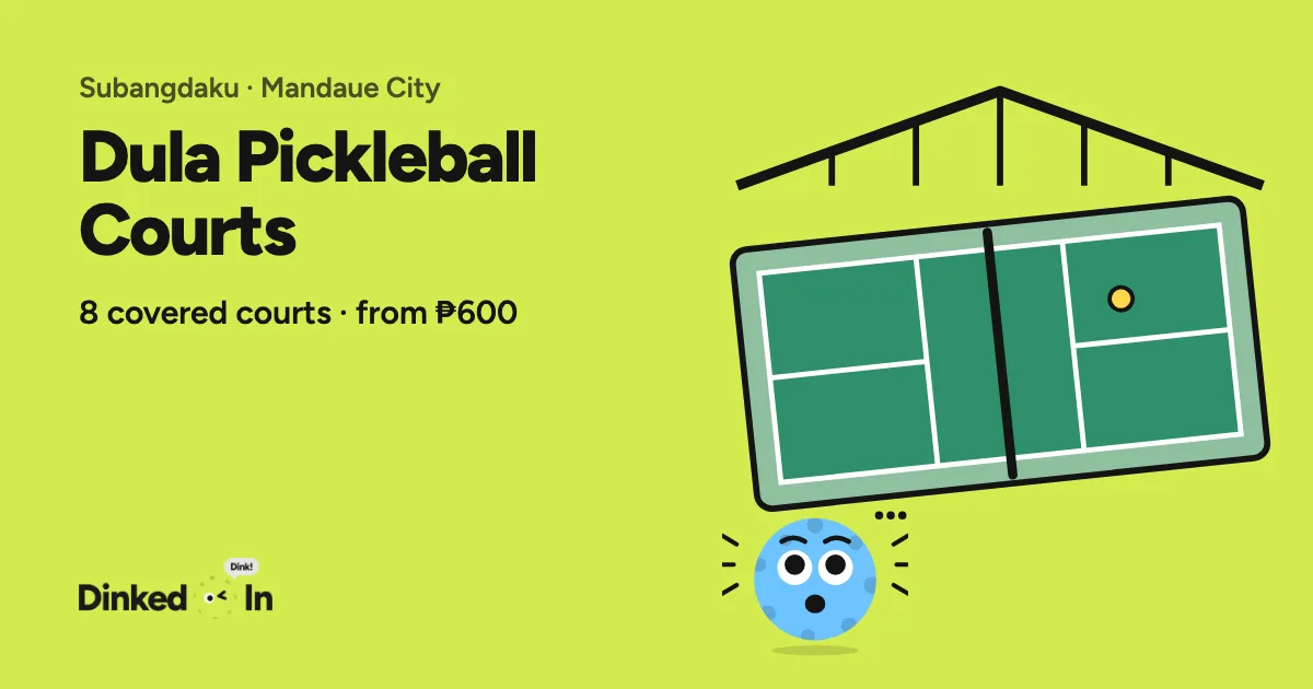 Illustration of Dula Pickleball Courts: Covered, 8 courts