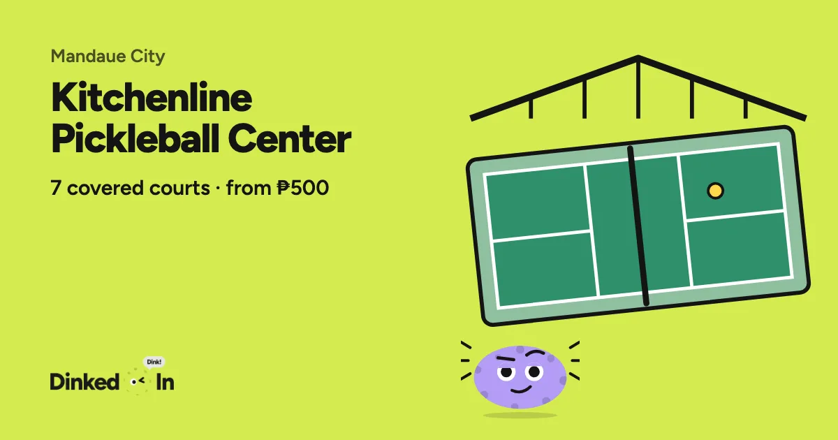 Illustration of Kitchenline Pickleball Center: Covered, 7 courts