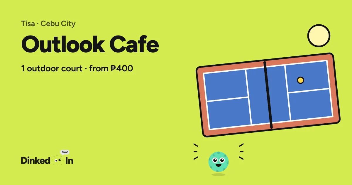 Illustration of Outlook Cafe: Outdoor, 1 courts