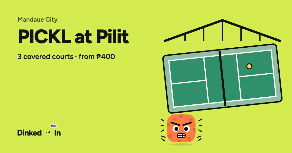 Illustration of PICKL at Pilit: Covered, 3 courts