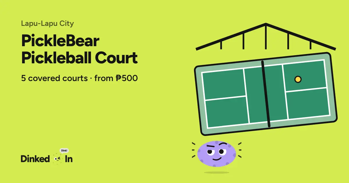Illustration of PickleBear Pickleball Court: Covered, 5 courts