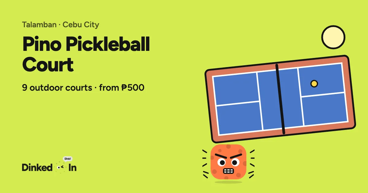 Illustration of Pino Pickleball Court: Outdoor, 9 courts
