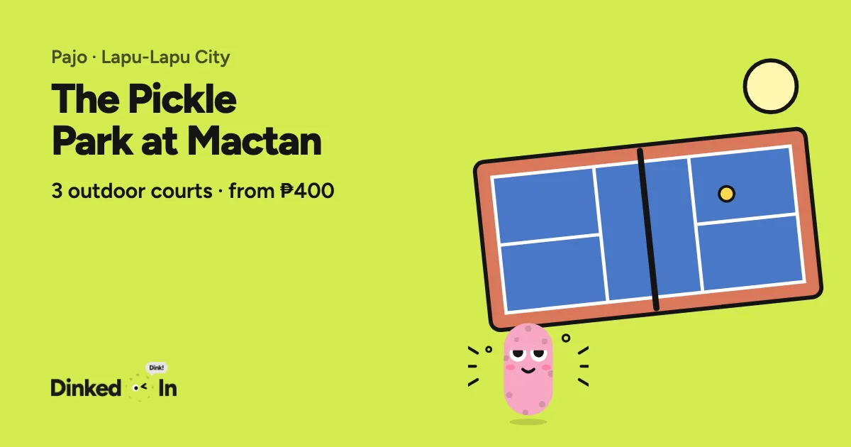 Illustration of The Pickle Park at Mactan: Outdoor, 3 courts