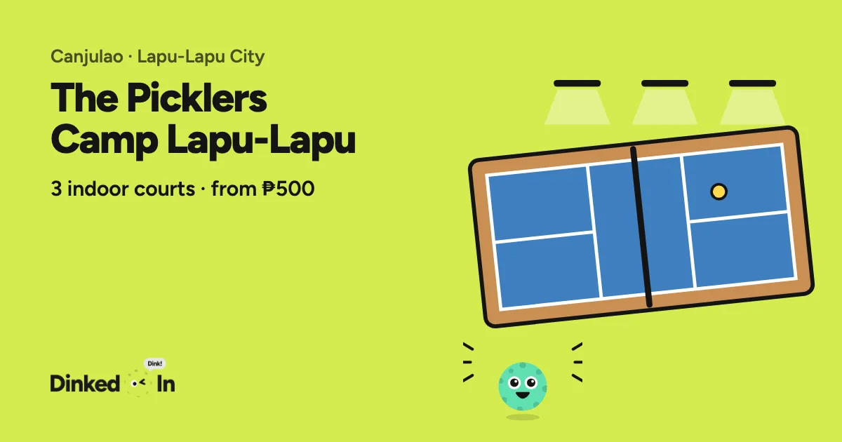 Illustration of The Picklers Camp Lapu-Lapu: Indoor, 3 courts